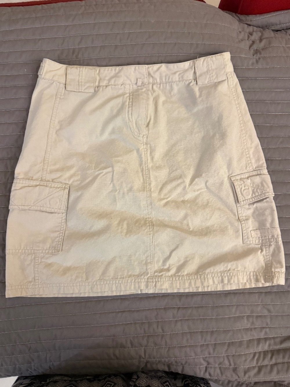 J.CREW KHAKI CARGO SKIRT SIZE 8
